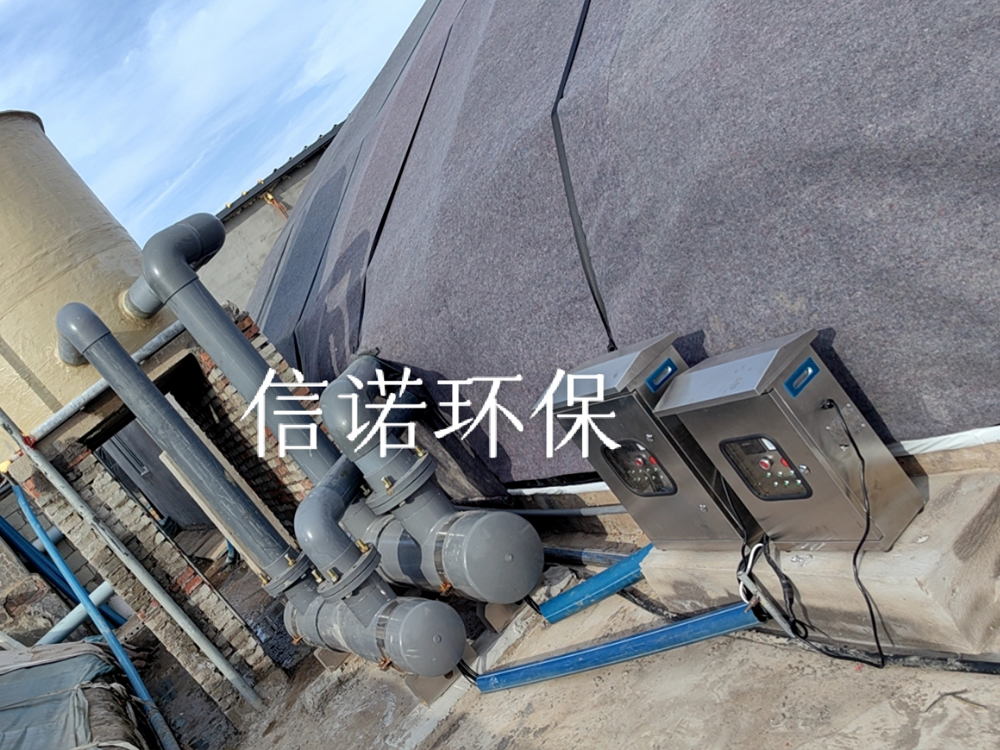 海水養殖耐腐蝕紫外線消毒器安裝實例